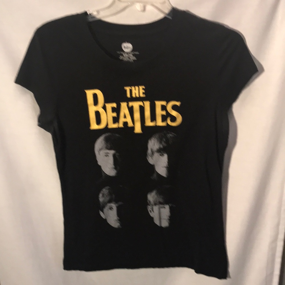 Beatles ladies size XXL black short sleeved T-Shirt